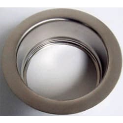 Disposal Escutcheon for Standard 3 1/2 Inch Drains: Satin Nickel - Disposal Escutcheon view