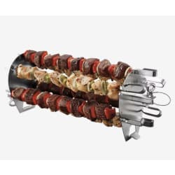 Rotisserie Skewer Set - WEBER CRAFTED Rotisserie Skewer Set view