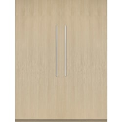 Side-by-Side Column Set with 30 Inch Refrigerator and 30 Inch Freezer Panel Ready - column set view