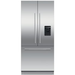 32 Inch Panel Ready Integrated French Door Refrigerator - Integrated French Door Refrigerator Freezer, 32", Ice & Water view