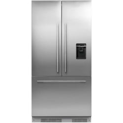 36 Inch Panel Ready Built-in French Door Refrigerator - Front View view