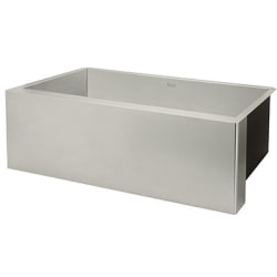 32 Inch Apron Front Single Bowl Stainless Steel Sink  - 32" Apron Front Stainless Steel Kitchen Sink view