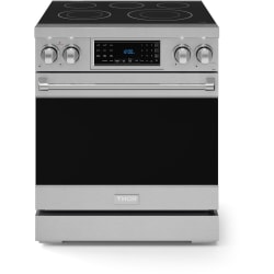 30 Inch Freestanding Professional Electric Range  - 30 Inch Professional Electric Range in Front View view