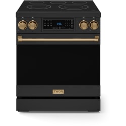 30 Inch Freestanding Professional Electric Range  - 30 Inch Professional Electric Range in Front View view