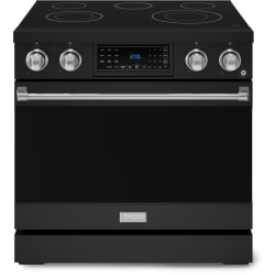 36 Inch Freestanding Professional Electric Range  - 36 Inch Professional Electric Range in Front View view