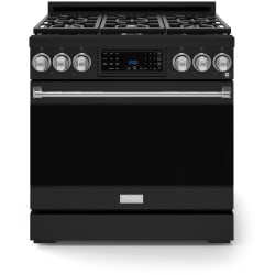 36 Inch Freestanding Professional Gas Range  - 36 Inch Professional LP Range in Front View view