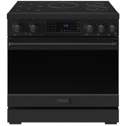 36 Inch Freestanding Induction Range  - 36 Inch Professional Induction Range with Tilt Panel Touch Control view