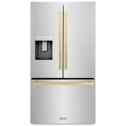 36 Inch Freestanding French Door Refrigerator  - 36 Inch Freestanding French Door Refrigerator view