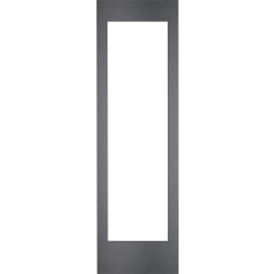 24 Inch Dark Brushed Stainless Steel Door Panel Frame - Handleless - 24 Inch Dark Brushed Stainless Steel Door Panel Frame - Handleless view