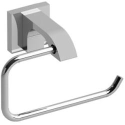 6 Inch Toilet Paper Holder: Chrome - Zendo 6 Inch Toilet Paper Holder in Chrome view