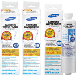 Refrigerator Water Filter 3 pack - Front View view