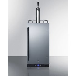 15 Inch Built-In Commercial Kegerator - 15" Wide Built-In Kegerator view