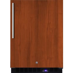 24 Inch Outdoor Undercounter Freezer  - 24" Built-in Outdoor Freezer, Panel Ready with Stainless Steel Insert Frame view
