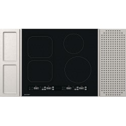 24 Inch Induction Cooktop  - 24 Inch Induction Cooktop with Side Accessories view