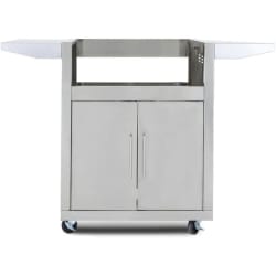 26 Inch Pizza Oven Cart Only  - 26 Inch Pizza Oven Cart Only with Side Shelves view