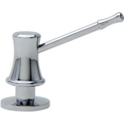 Farmhouse Soap/Lotion Dispenser: Old World Dark Bronze - Polished Chrome view