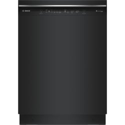 24 Inch Full Console Built-In Smart Dishwasher - 24 Inch Full Console Built-In Smart Dishwasher with 16 Place Setting Capacity in Front View view