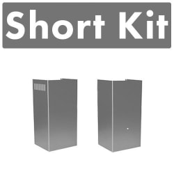 2 Pcs. 12 In. Short Chimney Pieces for 7 Ft. to 8 Ft. Ceilings - Short Chimney Pieces view