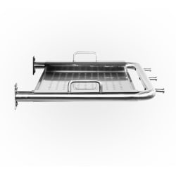 Stainless Steel Deluxe Side Shelf/Serving Tray for PB700 & PB820 Models - Front View view