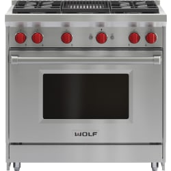 36 Inch Pro-Style Gas Range  - 36 Inch Pro-Style Gas Range view