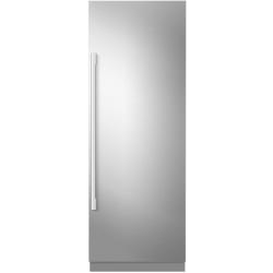 30 Inch Panel Ready Built-In Column Smart Refrigerator  - 30 Inch Panel Ready Integrated Column Refrigerator view