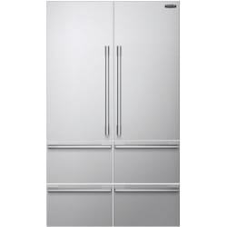48 Inch Professional French Door Stainless Steel Panel Kit  - 48 IN FRENCH DOOR STAINLESS KIT view