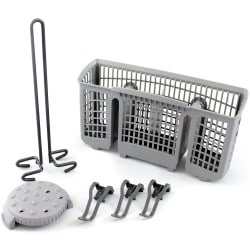 Dishwasher Accessory Kit  - Dishwasher Accessory Kit with Extra Tall Item Sprinkler, Vase/Bottle Holder, 3 Plastic Item Clips and Small Item Basket - Main Lineup view