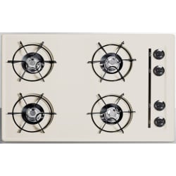 30 Inch Gas Cooktop  - Bisque view