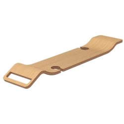 Tombolo 9 Bath Rack: Oak Laminate - Tombolo 9 Bath Rack - Oak Laminate view