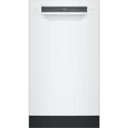 18 Inch Full Console Built-In Smart Dishwasher - 18 Inch Full Console Built-In Smart Dishwasher with 10 Place Setting Capacity in Front View view