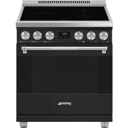 30 Inch Freestanding Electric Induction Range  - 30 Inch Freestanding Electric Induction Range with 4 Cooking Elements view