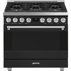 36 Inch Freestanding Gas Range  - 36 Inch Freestanding Gas Range with 6 Cooking Zone Burner view