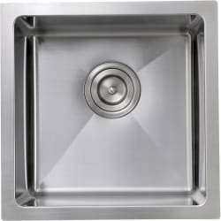 15 Inch Undermount Kitchen Sink  - 15 Inch Pro Series Undermount Small Radius Bar/Prep Sink view