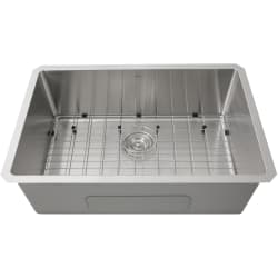 30 Inch Undermount Single Bowl Kitchen Sink  - 30 Inch Undermount Single Bowl Kitchen Sink with 10 Inch Bowl Depth view