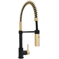 Single Handle Pull Down Spring Kitchen Faucet  - Single Handle Pull Down Spring Kitchen Faucet with 1.8 GPM Flow Rate view