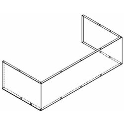 12 Inch Duct Cover for 60 Inch Vent Hood - Summerset 12 Inch Duct Cover view