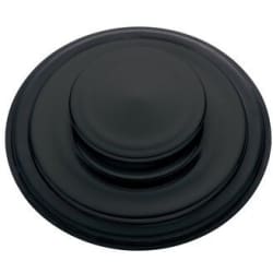 Kitchen Sink Disposal Stopper: Matte Black - Kitchen Sink Disposal Stopper view