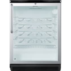 24 Inch Freestanding Wine Cellar - 24" 36-Bottle Wine Cellar with Short Towel Bar Handle view