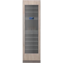 24 Inch Panel Ready Built-In Tri-Zone Smart Wine Column  - Freedom® Built-in wine cooler 24-inch Panel Ready view