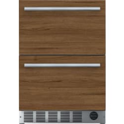 24 Inch Built-In Undercounter Double Drawer Refrigerator  - 4.4 Cu. Ft. Built-In Double Drawer Under-Counter Refrigerator view