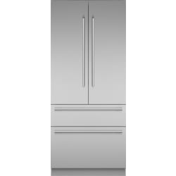 36 Inch Built-In 4-Door French Door Smart Refrigerator  - Freedom®, Built-in French Door Bottom Freezer, 36'' Masterpiece®, Stainless Steel view