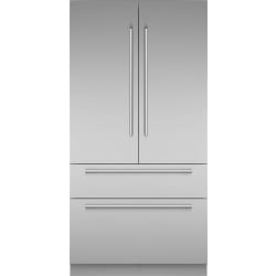 42 Inch Built-In French Door Smart Refrigerator  - Freedom® Built-in French Door Bottom Freezer Stainless Steel view