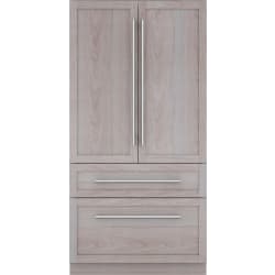 42 Inch Panel Ready Built-In 2 Drawer French Door Smart Refrigerator  - Freedom® Built-in French Door Bottom Freezer Panel Ready view