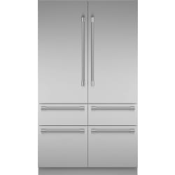 48 Inch Built-In 6 Door French Door Smart Refrigerator  - Freedom® Built-in French Door Bottom Freezer Stainless Steel view