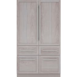 48 Inch Panel Ready Built-In 4 Drawer French Door Smart Refrigerator  - Freedom® Built-in French Door Bottom Freezer Panel Ready view