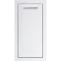 14 Inch Stainless Steel Narrow Trash Drawer  - 14 Inch Stainless Steel Narrow Trash Drawer with Ball Bearing Slides view