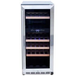 15 Inch Outdoor Rated Wine Cooler  - 15-Inch Outdoor Rated Dual Zone Wine Cooler view