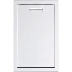 14 Inch Stainless Steel Masonry Mount Narrow Roll-Out Trash Access Drawer  - 14 Inch Stainless Steel Masonry Mount Narrow Roll-Out Trash Access Drawer view