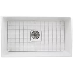33 Inch Apron Front Farmhouse Sink  - Top View view