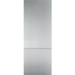 30 Inch Flat Stainless Steel Door Panel Set - 30" Flat SS Panel Kit, 2-Door BM view